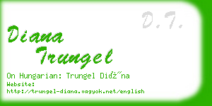 diana trungel business card